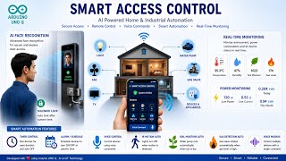 Smart Access Control & Intelligent Home Automation System | Arduino Physical AI Challenge India 2026