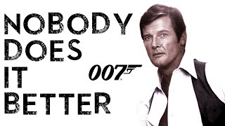 Roger Moore tribute - James bond theme