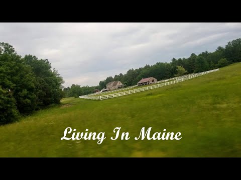 Living in Maine, Driving Around Pownal, ME