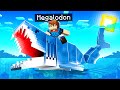 How To Tame The MEGALODON SHARK In Minecraft!