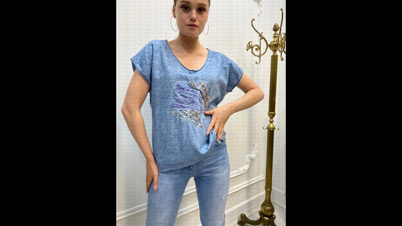 кофта перед лен арт 611009-6 на лето. Женская мода, стиль. In Vogue It 🇮🇹