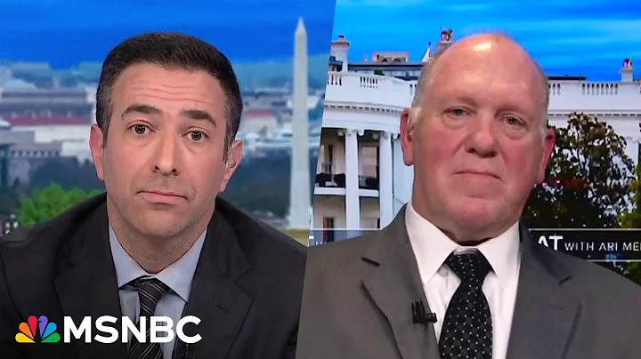 Ari Melber presses Trump border czar on 7-2 Supreme Court loss