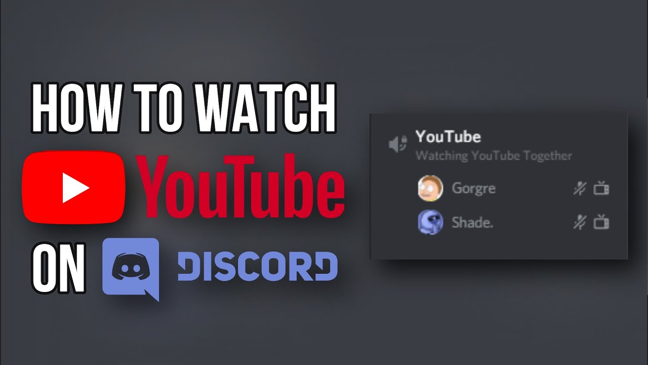 How to watch YouTube Videos on DISCORD (Discord Voice Activities) YouTube
