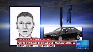 A person of interest has been arrested in the Phoenix serial killer case