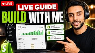 Claude AI Shopify Dropshipping Live Stream (The Ecom King)