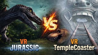 VR Jurassic 🦖🔥VR TempleCoaster 🎢👹#VRGame #VRRollerCoaster #mobilegame screenshot 5