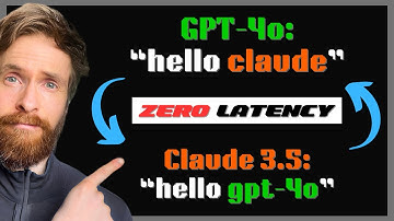 ZERO LATENCY Claude 3.5 + GPT-4o Voice Conversation | Python Threading