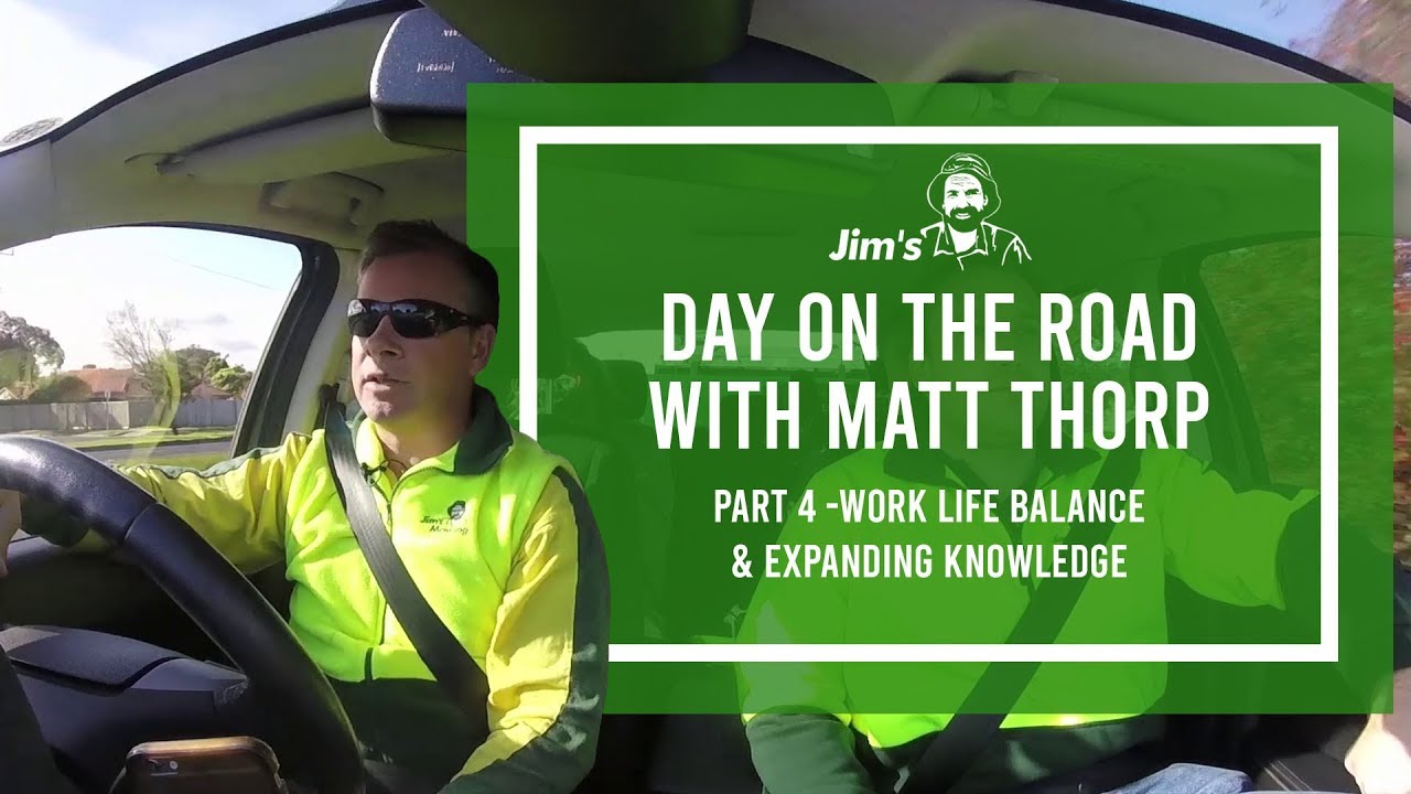#JIMSGROUP Day on the road with Matt Thorp on work-life balance and efficiency - PART 4