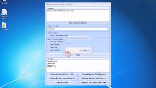 How To Use Save File Search Results Software screenshot 2