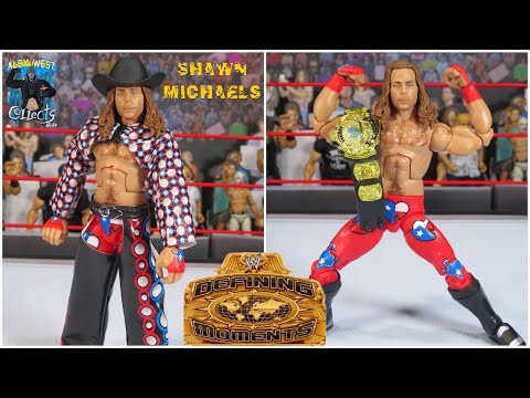 WWE Mattel Defining Moments Ringside Collectibles Exclusive Shawn Michaels  Figure Review! - YouTube