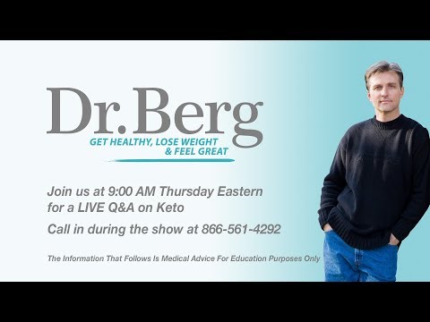 Eric Berg Live Q&A on Keto