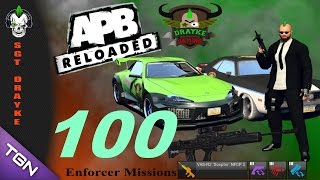 APB Reloaded : Enforcer Missions 100 TGN