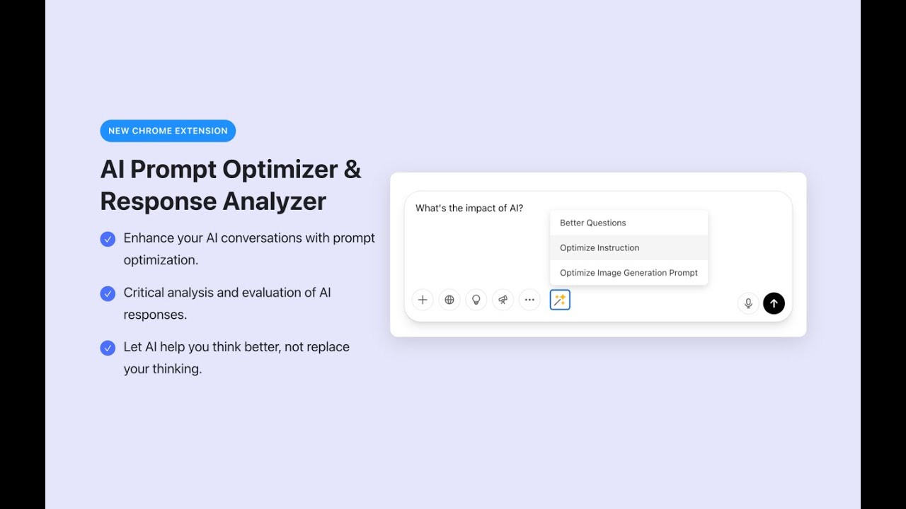 AI Prompt Optimizer & AI Response Analyzer | Best Free AI Chrome ...