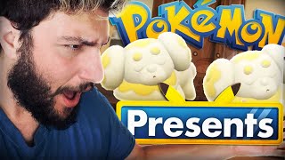 POKEMON PRESENTS : LIVE REACTION (SCARLET \& VIOLET LOOK AMAZING)