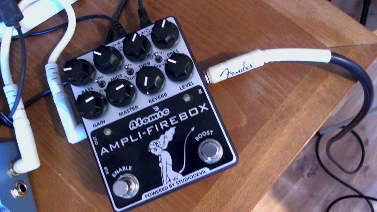 Atomic Amplifirebox New PRS Archon Amp Demo Firmware 3.03