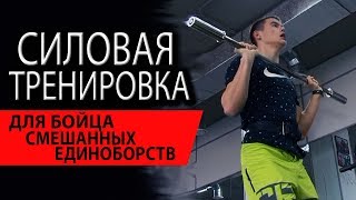 Силовая тренировка для бойца ММА