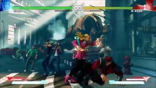 Street Fighter V: Karin Guren Chochu Meaty Setups