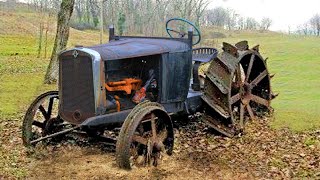 Old Tractors After Many Years  Diesel Engines Cold Start Up | First Start In Many Years
