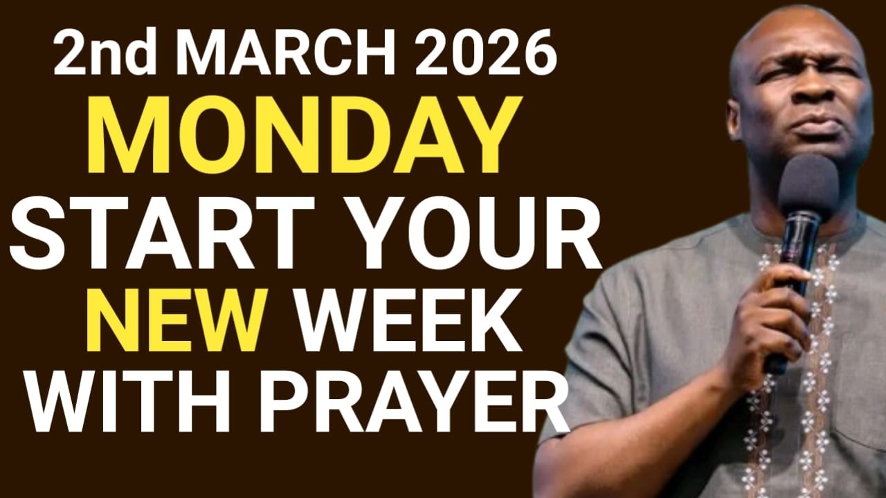 [MARCH 2nd MONDAY 2026] Start New Week With Prayers | Spiritual Prayers | Apostle Joshua Selman