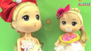 Đồ chơi trẻ em Bé Na & Nhật ký Chibi tập 16 Winx & Bắt cóc Baby doll & Kidnap Stop motio