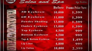 JUN ENCARNACION 24HOURS SALON&amp;SPA  ONE OASIS ORTIGAS BRANCH