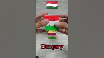 Making Hungarian flag on Rubik