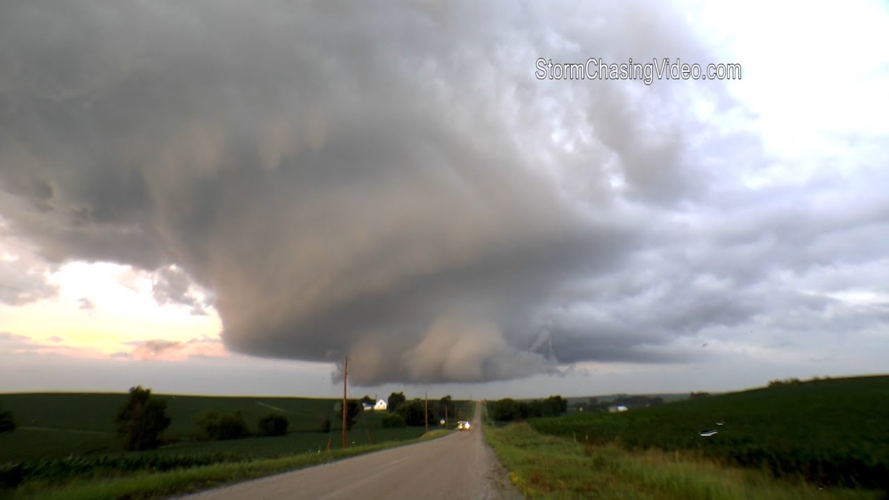 6/29/2014 Harlan Iowa Tornadic Storms B-Roll