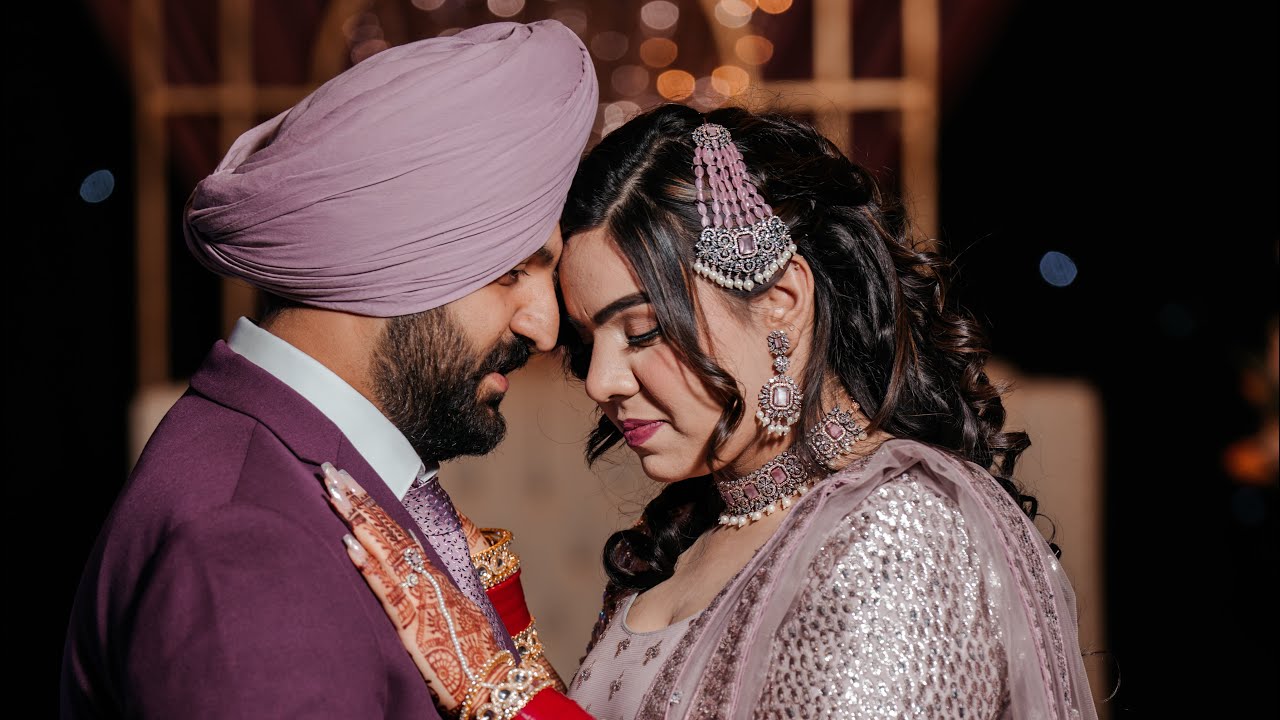 Simran Reception GURPREET AND SIMRAN reception ceremony - YouTube