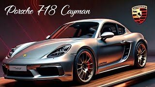Introducing the New 2025 Porsche 718 Cayman: A Fusion of Power and Elegance!