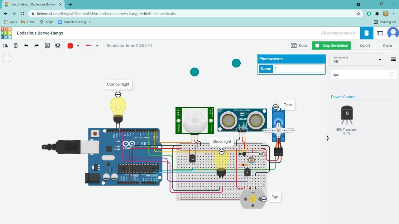 Home Automation in Thinkercad || Cetronics - YouTube