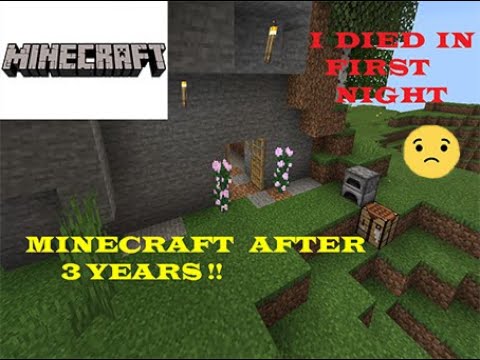 FIRST TIME PLAYING MINECRAFT AFTER 3 YEARS - YouTube