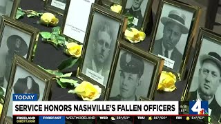 Fallen officers honored during annual memorial service