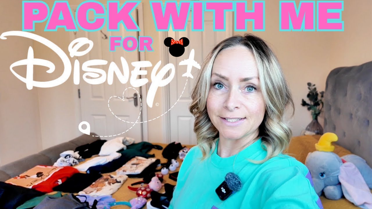 PACK WITH ME 🇺🇸✈️ DISNEY WORLD 🏰 What You ACTUALLY Need + MUST-Haves + Travel Tips