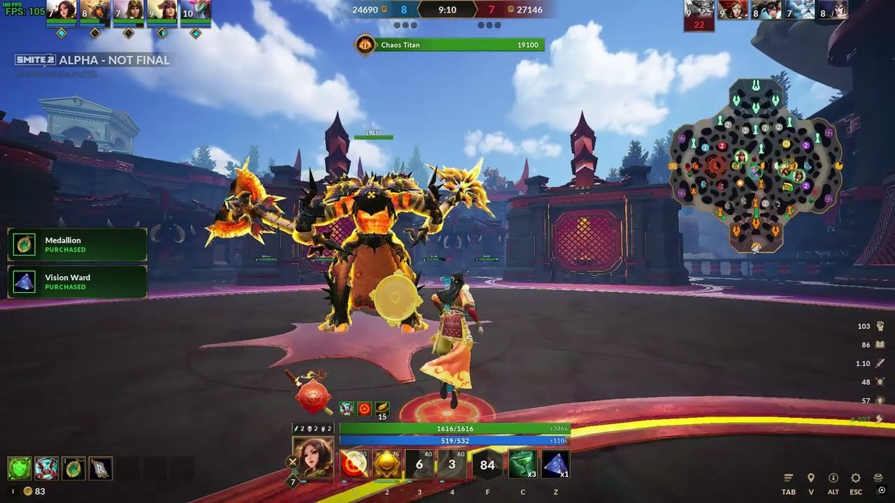 Amaterasu supp Gold Fury steal