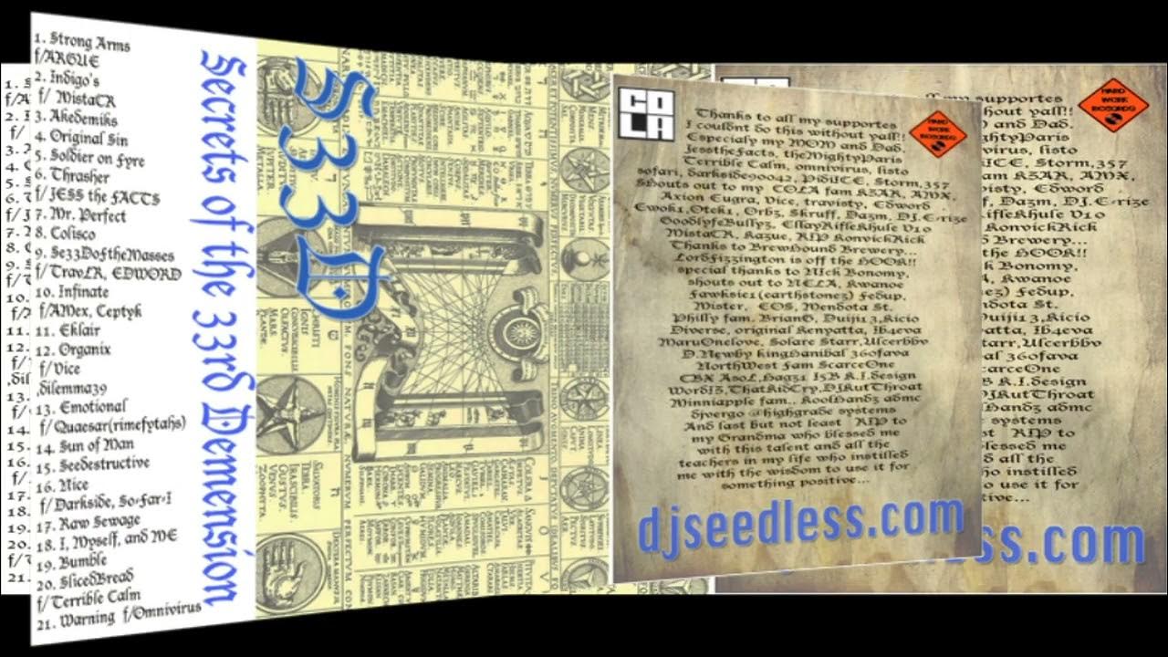 dj-seedless-s33d-secrets-of-the-33rd-dimension-hhp-mixtape-2013