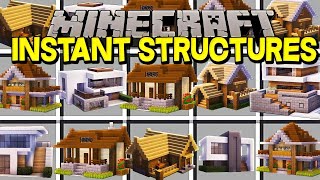 New!! Instant Structure Addon For Minecraft PE 1.20 - Instant Structure Mod MCPE 1.20