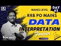 DI FOREVER | DAY 62 | RRB PO MAINS LEVEL | MAINS APTITUDE CLASS | BY MR. VELU SIR #mains #rrb #exam