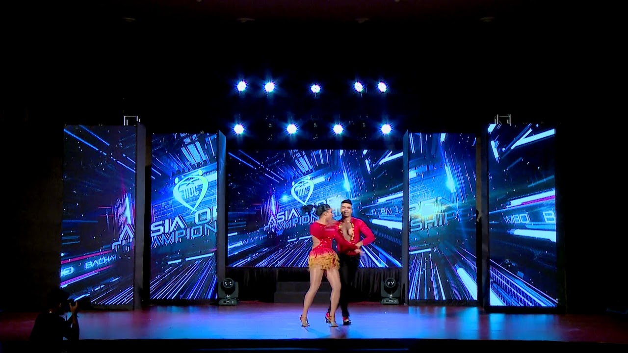 Salsa Semi-Pro Couple - Anuj & Shailee - IIDC 2017 - Asia Open Championship workshop cafe