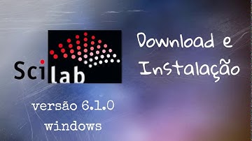 Scilab - Download e instalação no Windows