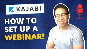 Kajabi: How to Set Up a Webinar! (YouTube Live)