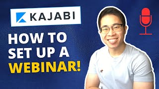 Kajabi: How to Set Up a Webinar! (YouTube Live)