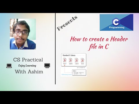 Create a header file in C (Bengali)