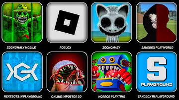 Nextbots in Playground Mod Zoonomaly,Roblox Zoonomaly OBBY,Online Impostor 3D,Horror Playtime
