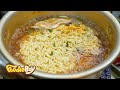 치즈라면, 떡라면, 만두라면 / Korean Instant Noodle - Korean Street Food / 신촌 박스퀘어 길거리 음식