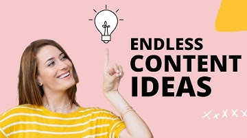 How to Find Endless Content Ideas