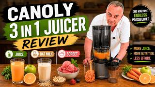 Canoly 3-in-1 Juicer Review: Juice, Oat Milk & Sorbet in One Machine!