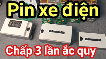 Shop Solar - Từ nay, bỏ hết Ắc quy xe điện, vì Pin Lithium xe điện bền gấp 3 lần, giá cũng rẻ