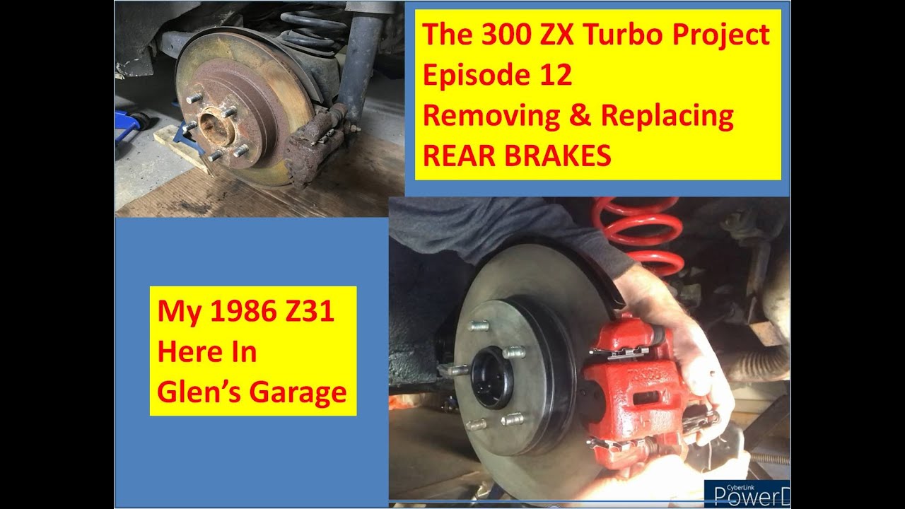 The 300 ZX TURBO Project *Episode 12* Removing & Replacing Rear