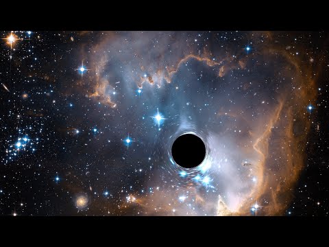 How to paint a black hole effect onto any image