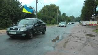 Автопробіг 23.08.2017 р.  смт. Білогір&#39;я, Хмельницька область. ЗА МИР! ЗА УКРАЇНУ!